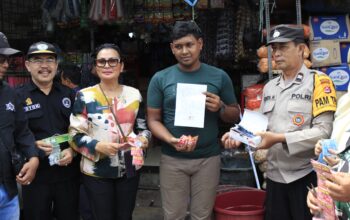 Kunjungi Pasar Sentiong, TKPOM Kabupaten Tangerang Temukan Makanan Mengandung Kimia Berbahaya