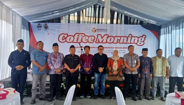 Gelar Coffee Morning Jelang Pilkada Serentak 2024, Bawaslu Diminta Jadi Wasit Yang Amanah