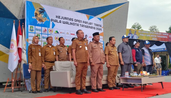 Pj Walikota Tangerang Buka Kejurnas Panjat Tebing, Total Hadiah 250 Juta