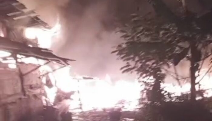 Bangunan Liar di Balaraja Hangus Terbakar, Kerugian Hingga 100 juta