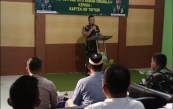 Gantikan Kapten CKE Jitu Arman Sinaga, Kini Kapten Inf Triyadi Jabat Danramil 13 Cisoka