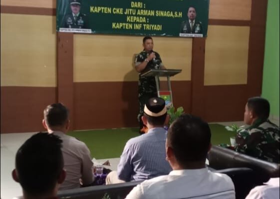 Gantikan Kapten CKE Jitu Arman Sinaga, Kini Kapten Inf Triyadi Jabat Danramil 13 Cisoka