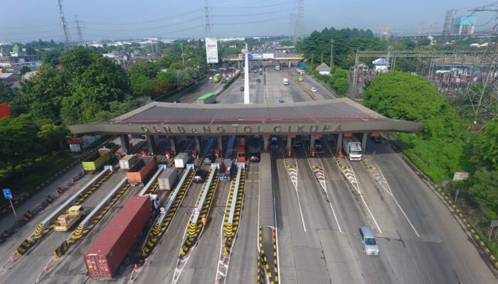 171 Ribu Kendaraan Melintas di Tol Tamer Pada H-2 Nataru 2024