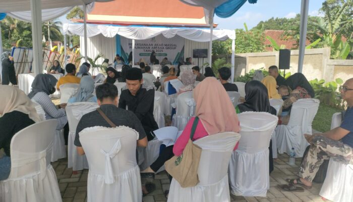 PT Arfana Land Group Gelar Akad Massal di Perumahan Viarfa Garden Pandeglang