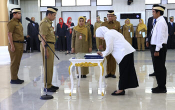 Pj Bupati Lantik 60 ASN di Lingkup Pemkab Tangerang