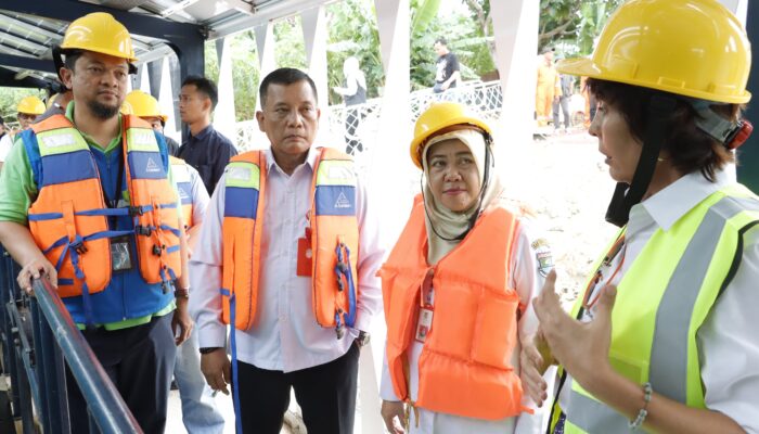 DLHK Bersama PLTU Banten 3 Lontar Luncurkan Kapal Interceptor