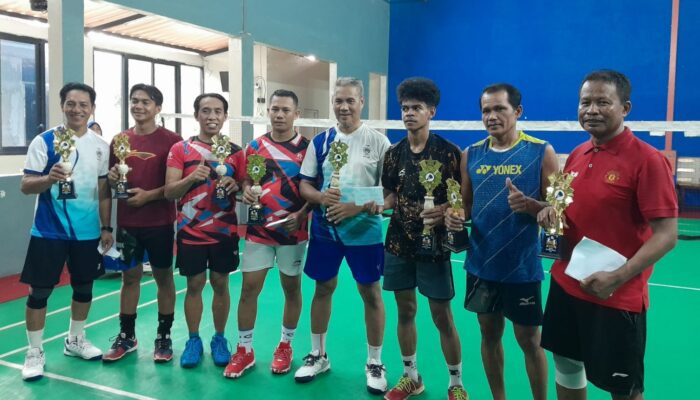 Pasangan Dae Munir Ariel Juara Pada Kejuaraan Bulutangkis Jago Leke Cup