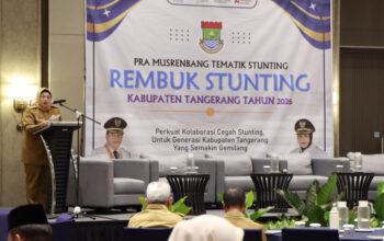 Wakil Bupati Tangerang Buka Kegiatan Rembuk Stunting