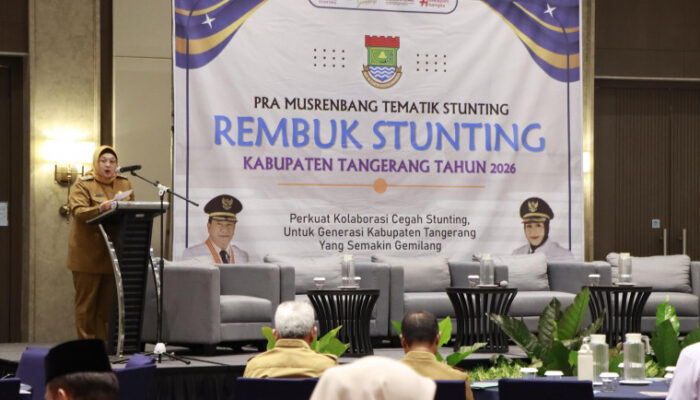 Wakil Bupati Tangerang Buka Kegiatan Rembuk Stunting