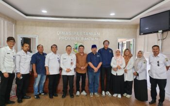 PWI Banten dan Distanak Siap Kolaborasi Sukseskan Program Gubernur Andra Soni