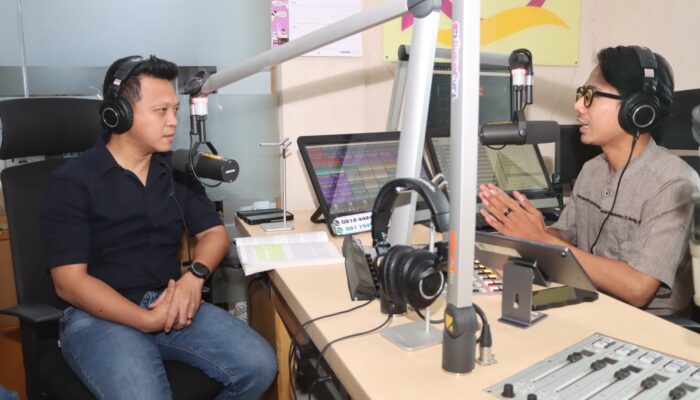 Tingkatkan Pelayanan dan Ketertiban Polresta Tangerang Berikan Edukasi di Radio