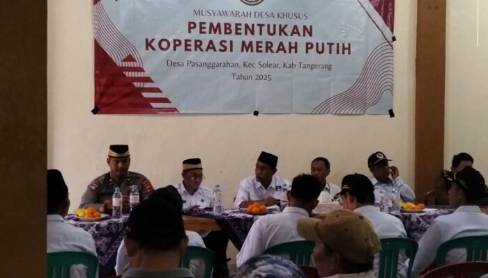 Desa Pasanggrahan Gelar Musdesus Pembentukan Koperasi Merah Putih