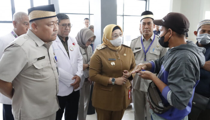 Sambangi RSUD Balaraja, Wabup Intan Minta Direksi Responsif dan Proaktif Terhadap Pelayanan Masyarakat