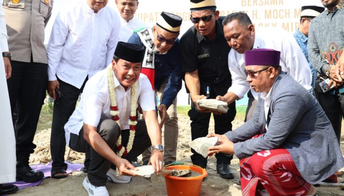Bupati Tangerang Resmikan Peletakan Batu Pertama Pembangunan Masjid di Grand Almas Residence
