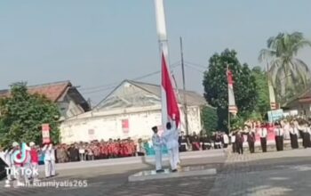 Viral di Tiktok, Pengibaran Bendera HUT RI ke 80 Kecamatan Cisoka Dinilai Tak Sempurna